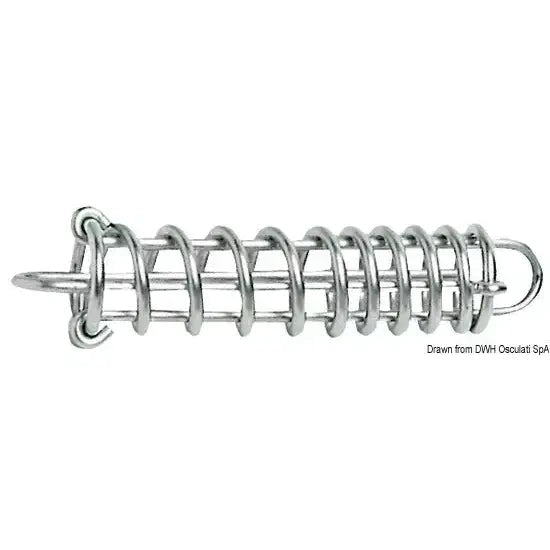 Nautica 0120103 Osculati 01.201.03 SKU 01 201 03 EAN 8033137065811 Molla ormeggio a passo variabile 340 mm 1 PZ