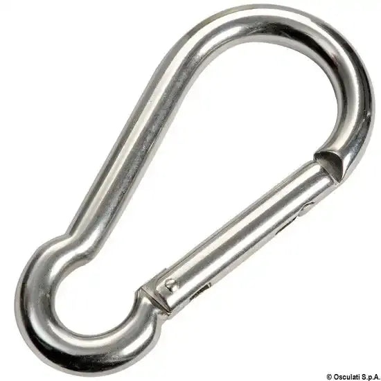 Nautica 0919012 Osculati 09.190.12 SKU 09 190 12 EAN 8033137081255 Moschettone inox senza sporgenza 12 mm 1 CF 5 PZ