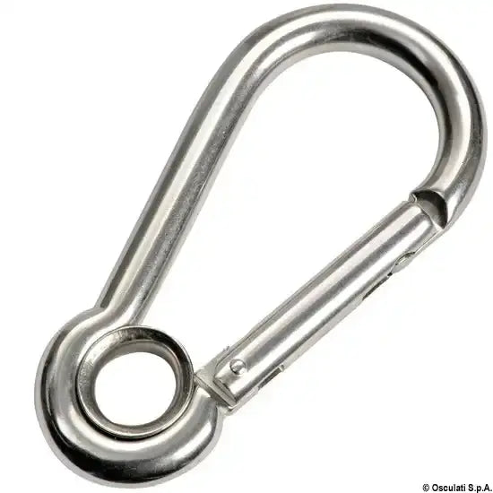 Nautica 0919110 Osculati 09.191.10 SKU 09 191 10 EAN 8033137081293 Moschettone inox senza sporgenza 10 mm 1 CF 5 PZ