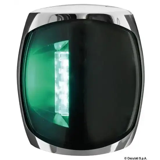 Nautica 1106222 Osculati 11.062.22 SKU 11 062 22 EAN 8033137059841 Fanale di via Sphera III inox verde 1 PZ