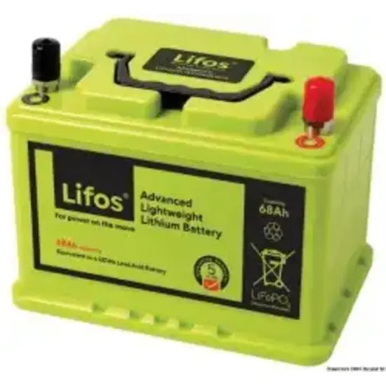 Nautica 1247001 Osculati 12.470.01 SKU 12 470 01 Batterie al litio Lifos 12,8 V 68 Ah 19 PZ
