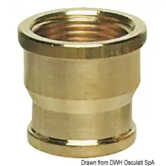 Nautica 1727100 Osculati 17.271.00 SKU 17 271 00 EAN 8033137100239 Manicotto ottone femmina/femmina 3/8" x 1/2" 1 PZ