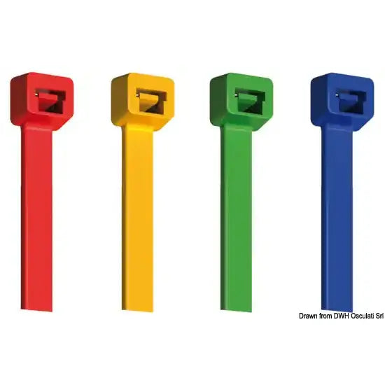 Nautica 1804933 Osculati 18.049.33 SKU 18 049 33 EAN 8033137191671 Fascette colorate 3,5X200 mm blu 1 CF 100 PZ