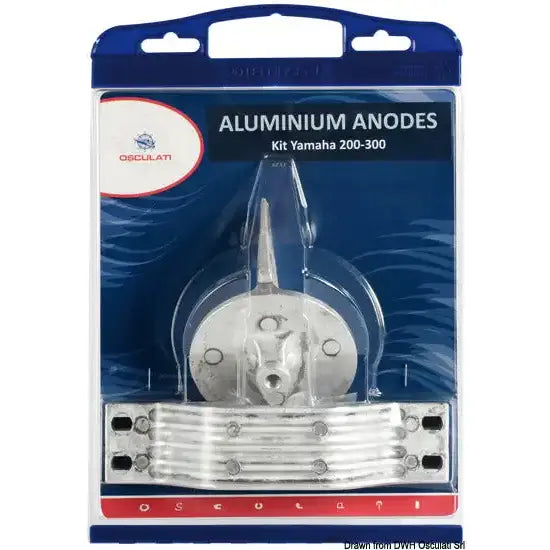 Nautica 4335300 Osculati 43.353.00 SKU 43 353 00 EAN 8033137061400 Kit Yamaha 200/300 zinco 1 PZ