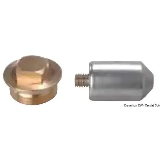 Nautica 4354700 Osculati 43.547.00 SKU 43 547 00 EAN 8033137139390 Anodo tappo - Volvo 1 PZ
