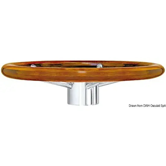 Nautica 4516801 Osculati 45.168.01 SKU 45 168 01 Volante corona in teak mm 350 1 PZ
