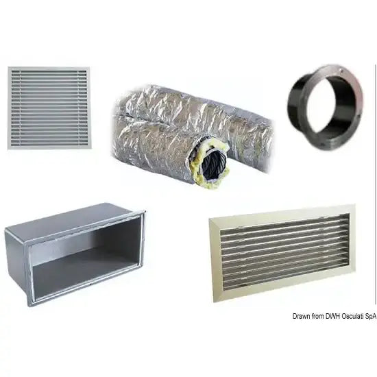 Nautica 5024140 Osculati 50.241.40 SKU 50 241 40 EAN 8033137153860 Kit accessori aria 1° uscita versione B 1 PZ