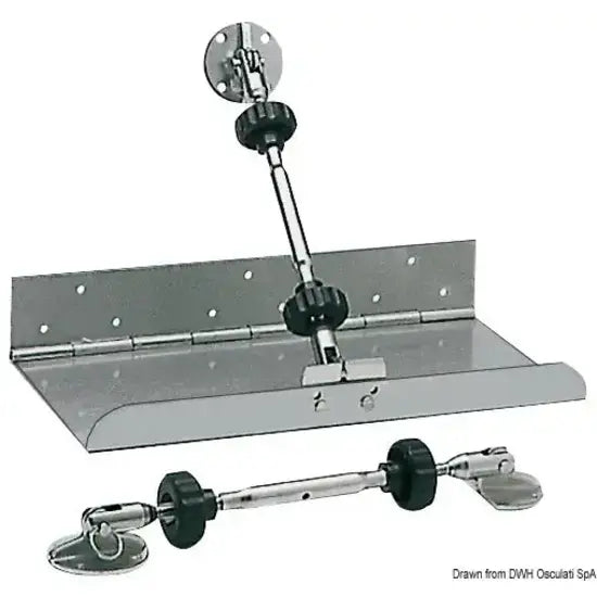 Nautica 5113400 Osculati 51.134.00 SKU 51 134 00 EAN 8033137054419 Kit meccanico per flap 1 PZ