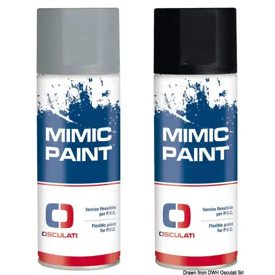 Nautica 5257001 Osculati 52.570.01 SKU 52 570 01 EAN 8033137194887 MIMIC PAINT Spay rinnova pvc RAL 9010 bianco 400ml 1 PZ