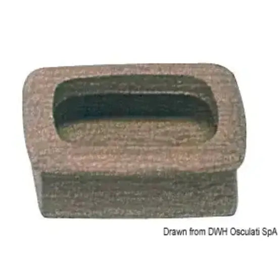 Nautica 7160121 Osculati 71.601.21 SKU 71 601 21 EAN 8033137188985 Maniglia teak 40x40 mm 1 PZ