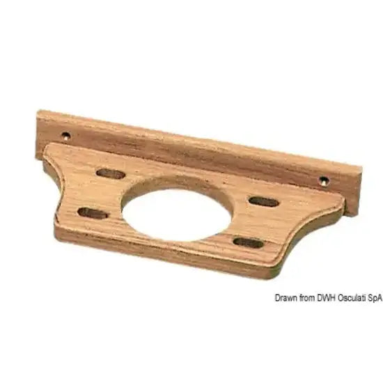 Nautica 7160209 Osculati 71.602.09 SKU 71 602 09 EAN 8033137173899 Porta bicchiere teak 206x89x37 mm 1 PZ