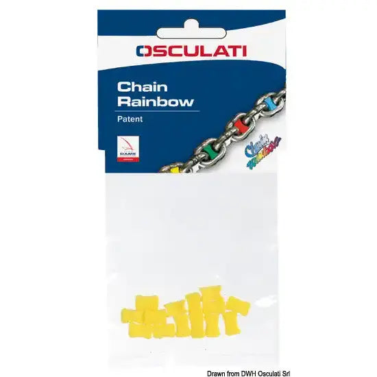 Nautica 0150010BL Osculati 01.500.10BL SKU 01 500 10BL EAN 8033137043444 Segna catena 10 mm blu 3 CF