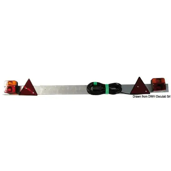 Nautica 0202317 Osculati 02.023.17 SKU 02 023 17 Barra posteriore con luci a LED dinamiche 1 PZ