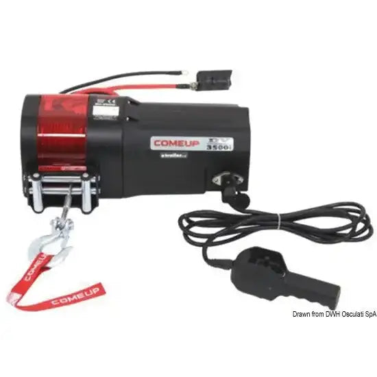 Nautica 0235124 Osculati 02.351.24 SKU 02 351 24 EAN 8033137070617 Arganello elettrico 2400 Kg 1200W 24V 1 PZ