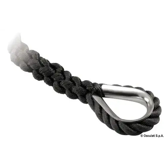 Nautica 0644304 Osculati 06.443.04 SKU 06 443 04 EAN 8033137055775 Cima ormeggio nera 14 mm x 12 m 1 PZ
