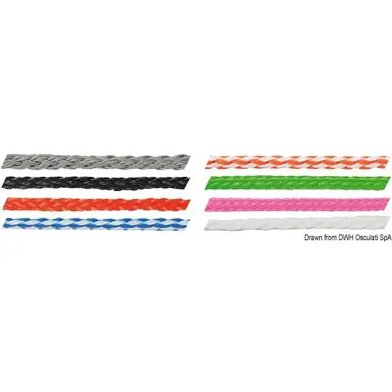 Nautica 0644506NE Osculati 06.445.06NE SKU 06 445 06NE EAN 8033137077418 Treccia levilene 6 mm nera 1 BO 200 MT