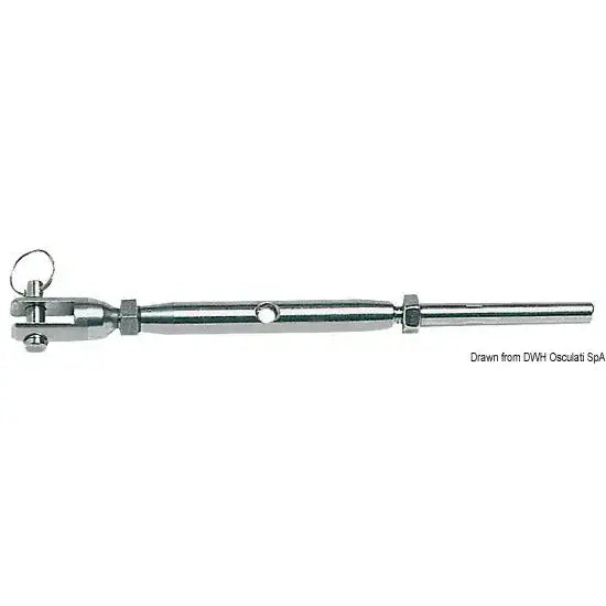 Nautica 0719412 Osculati 07.194.12 SKU 07 194 12 EAN 8033137079221 Tenditore inox a pressare 12 mm 1 PZ