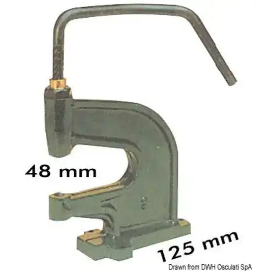 Nautica 1029980 Osculati 10.299.80 SKU 10 299 80 EAN 8033137082030 Pressa da banco per bottoni 1 PZ