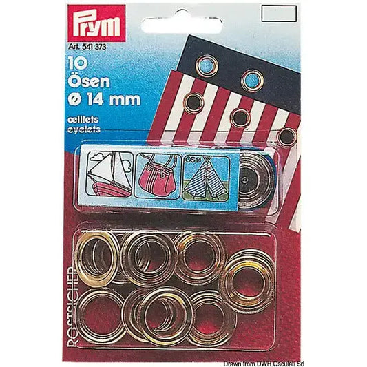 Nautica 1037205 Osculati 10.372.05 SKU 10 372 05 Occhioli 40 occhioli ottone 5,5 mm 1 PZ