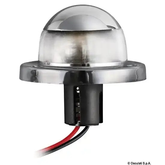 Nautica 1140301 Osculati 11.403.01 SKU 11 403 01 EAN 8033137011016 Fanalino ABS cromato bianco 225° 1 PZ