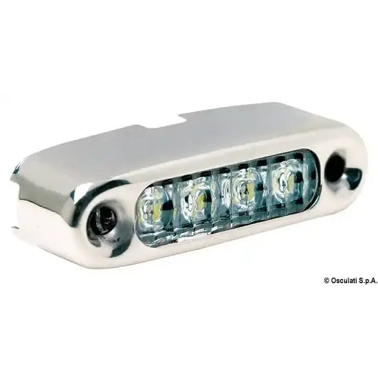 Nautica 1363430 Osculati 13.634.30 SKU 13 634 30 EAN 8033137017049 Luce cortesia Attwood 4 Led orizzontale 1 PZ