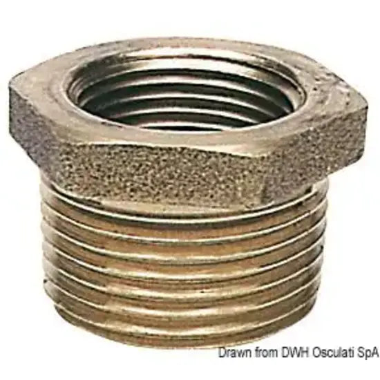 Nautica 1722117 Osculati 17.221.17 SKU 17 221 17 EAN 8033137098697 Riduzione ottone maschio/femmina 1" 1/2 x 1" 3 PZ