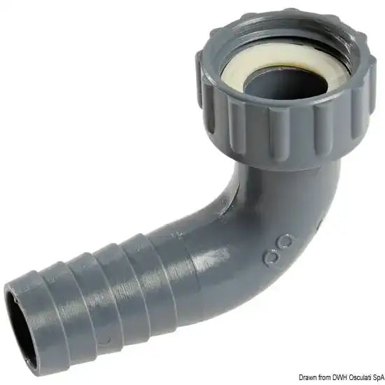 Nautica 1723501 Osculati 17.235.01 SKU 17 235 01 EAN 8033137048197 Portagomma 90° femmina 3/4" x 16 mm 1 PZ