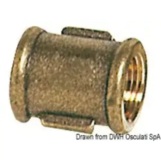 Nautica 1727004 Osculati 17.270.04 SKU 17 270 04 EAN 8033137100178 Manicotto ottone femmina/femmina 1" 1/4 3 PZ