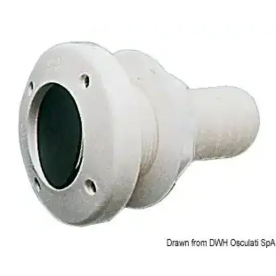 Nautica 1731900 Osculati 17.319.00 SKU 17 319 00 EAN 8033137011566 Scarico 1" 1/2 valvola non ritorno e portagomma 2 PZ
