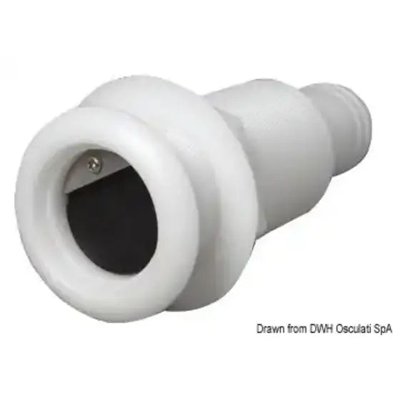 Nautica 1731922 Osculati 17.319.22 SKU 17 319 22 EAN 8033137101441 Scarico nylon 2" 1/4 mm 38 con valvola non ritorno 2 PZ