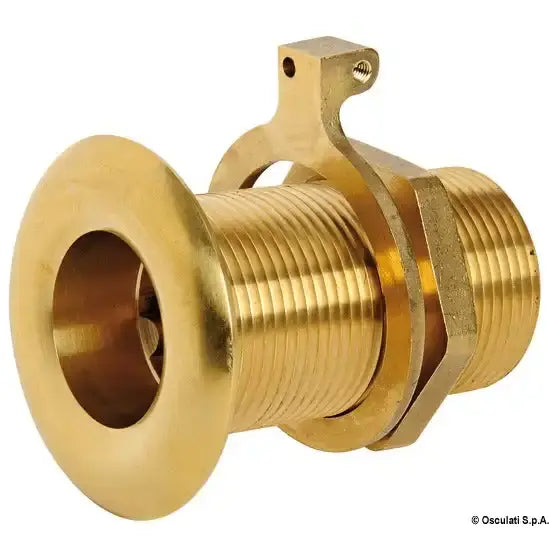 Nautica 1732187 Osculati 17.321.87 SKU 17 321 87 EAN 8033137101717 Scarico a mare ottone  2" 1/2 1 PZ