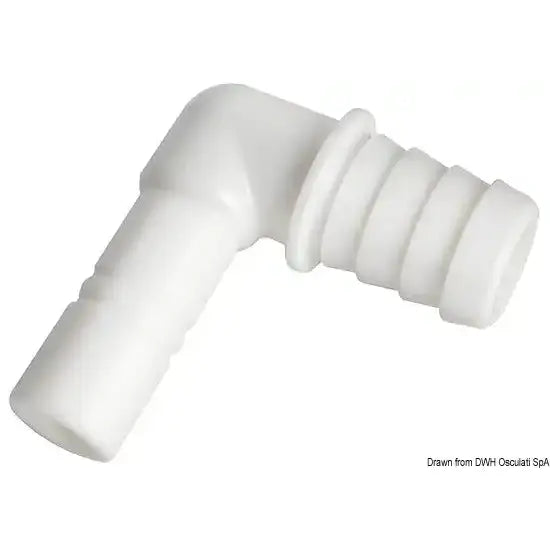 Nautica 1781592 Osculati 17.815.92 SKU 17 815 92 EAN 8033137104848 Raccordo cilindrico a gomito per tubo 20 mm 10 PZ