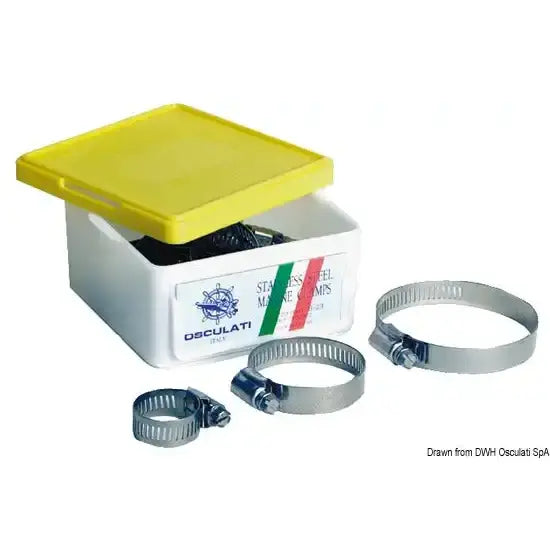 Nautica 1802905 Osculati 18.029.05 SKU 18 029 05 EAN 8033137105722 Fascetta inox 27/51 mm 1 CF 10 PZ