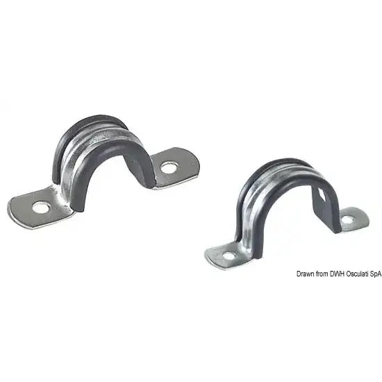 Nautica 1804060 Osculati 18.040.60 SKU 18 040 60 EAN 8033137106392 Cavallotti tubi inox/gomma 60 mm 1 PZ
