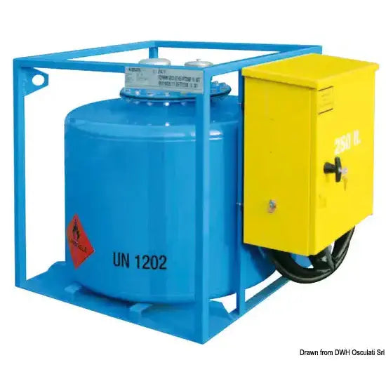 Nautica 1840925 Osculati 18.409.25 SKU 18 409 25 EAN 8033137106675 Serbatoio benzina 250 l ADR con contalitri 1 PZ