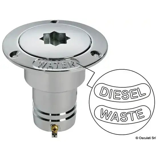 Nautica 2046207 Osculati 20.462.07 SKU 20 462 07 EAN 8033137110627 Tappo Diesel 38 mm 1 PZ