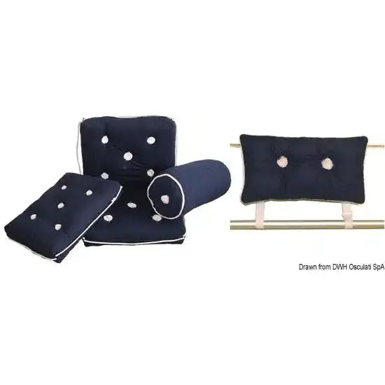 Nautica 2443021 Osculati 24.430.21 SKU 24 430 21 EAN 8033137003752 Cuscino con schienale blu 1 PZ