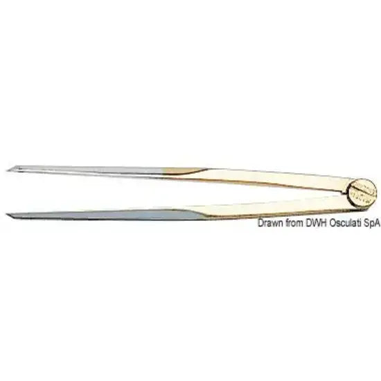 Nautica 2614160 Osculati 26.141.60 SKU 26 141 60 EAN 8033137003813 Compasso ottone 145 mm corto 1 PZ