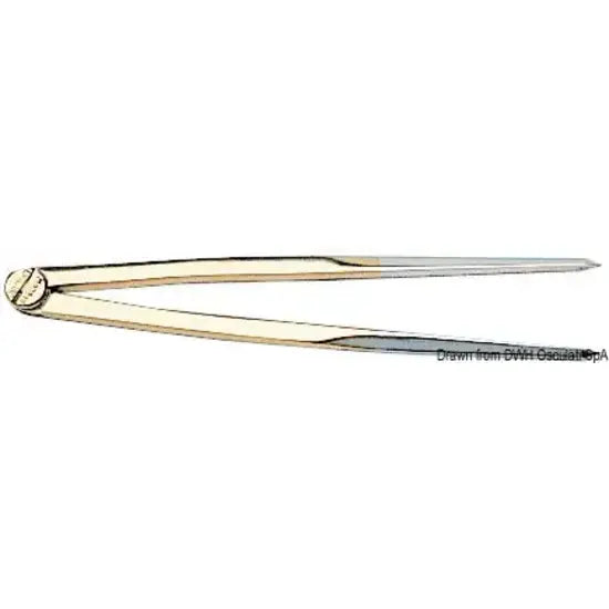 Nautica 2614161 Osculati 26.141.61 SKU 26 141 61 EAN 8033137003820 Compasso ottone 177 mm lungo 1 PZ