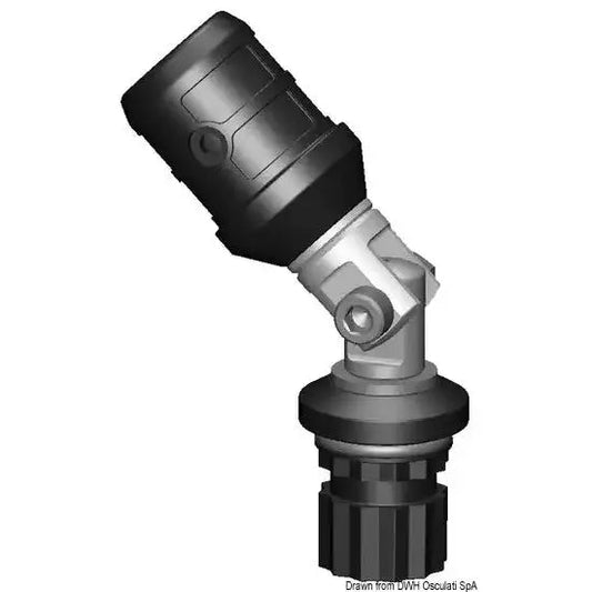 Nautica 3430411 Osculati 34.304.11 SKU 34 304 11 EAN 8033137121203 Snodo per tubi tendalini Ø 22 mm AISI 321 17 PZ