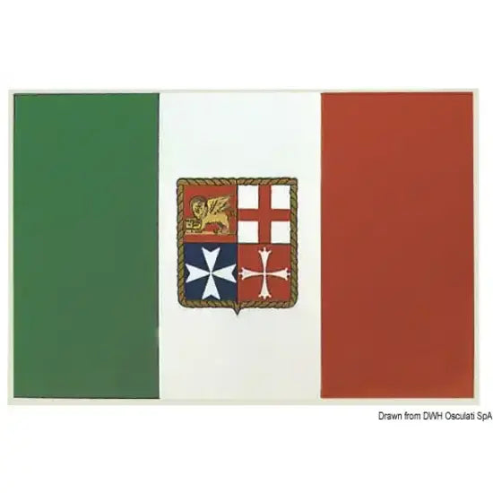 Nautica 3545283 Osculati 35.452.83 SKU 35 452 83 EAN 8033137123023 Bandiera adesiva Italia 15 x 22 cm 5 PZ