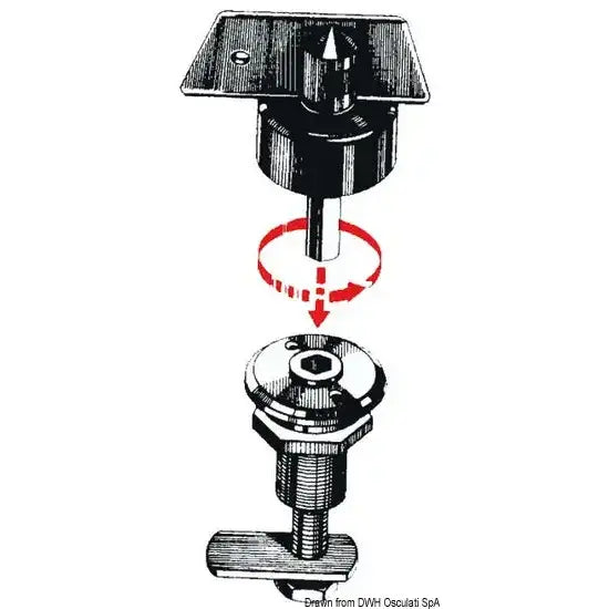 Nautica 3831001 Osculati 38.310.01 SKU 38 310 01 EAN 8033137015625 Chiusura di sicurezza15/38 1 PZ