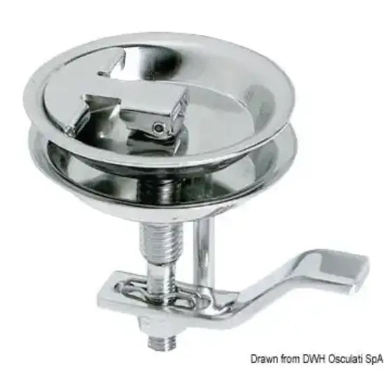 Nautica 3842680 Osculati 38.426.80 SKU 38 426 80 EAN 8033137129049 Alzapagliolo inox 70 mm 1 PZ