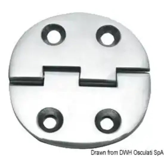 Nautica 3886320 Osculati 38.863.20 SKU 38 863 20 EAN 8033137000300 Cerniera rovesc. 95° 65x65mm 1 PZ