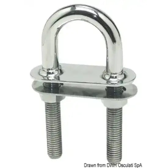 Nautica 3912707 Osculati 39.127.07 SKU 39 127 07 EAN 8033137130366 Cavallotto inox 131 x 12,5 mm 1 PZ