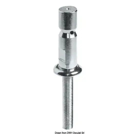 Nautica 4117326 Osculati 41.173.26 SKU 41 173 26 EAN 8033137134272 Basetta candeliere 45 x 1,5 mm 1 PZ