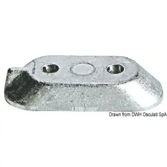 Nautica 4326043 Osculati 43.260.43 SKU 43 260 43 EAN 8033137137488 Anodo zinco cavalletto Yamaha 4/70 HP 1 PZ