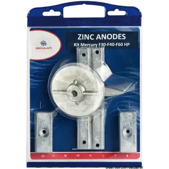 Nautica 4335800 Osculati 43.358.00 SKU 43 358 00 EAN 8033137060977 Kit anodi Verado zinco 1 PZ