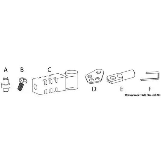 Nautica 4510016 Osculati 45.100.16 SKU 45 100 16 EAN 8031164407055 Kit adattamento cavi K 67 1 PZ