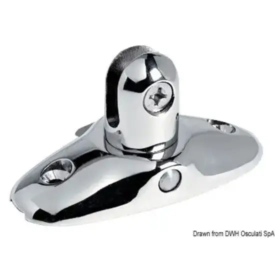 Nautica 4667000 Osculati 46.670.00 SKU 46 670 00 EAN 8033137034237 Basetta per tendalini 22/25/30 mm 1 PZ